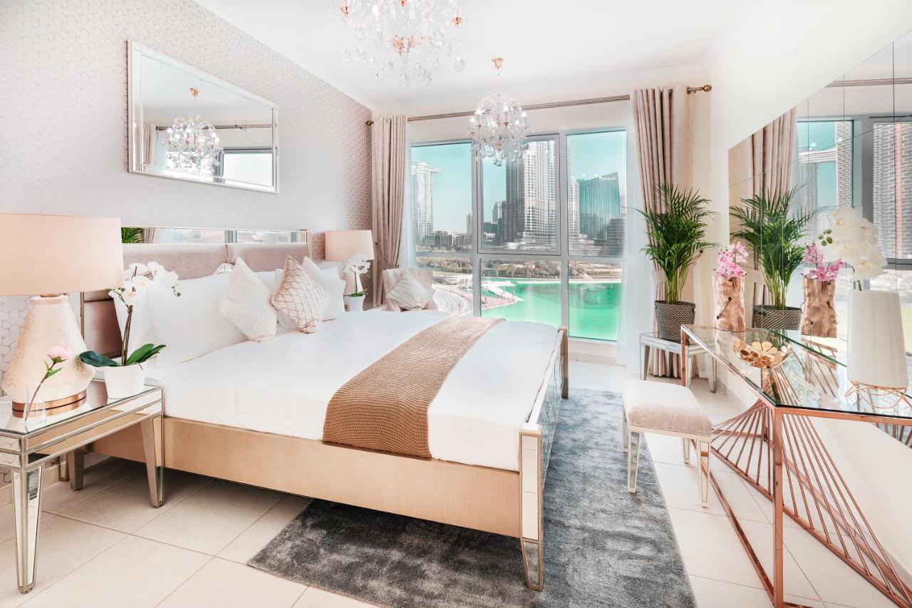 Elite Royal Apartment - Full Burj Khalifa & Fountain View - Brilliant - 2 Bedrooms & 1 Open Bedroom Without Partition Dubaï Extérieur photo